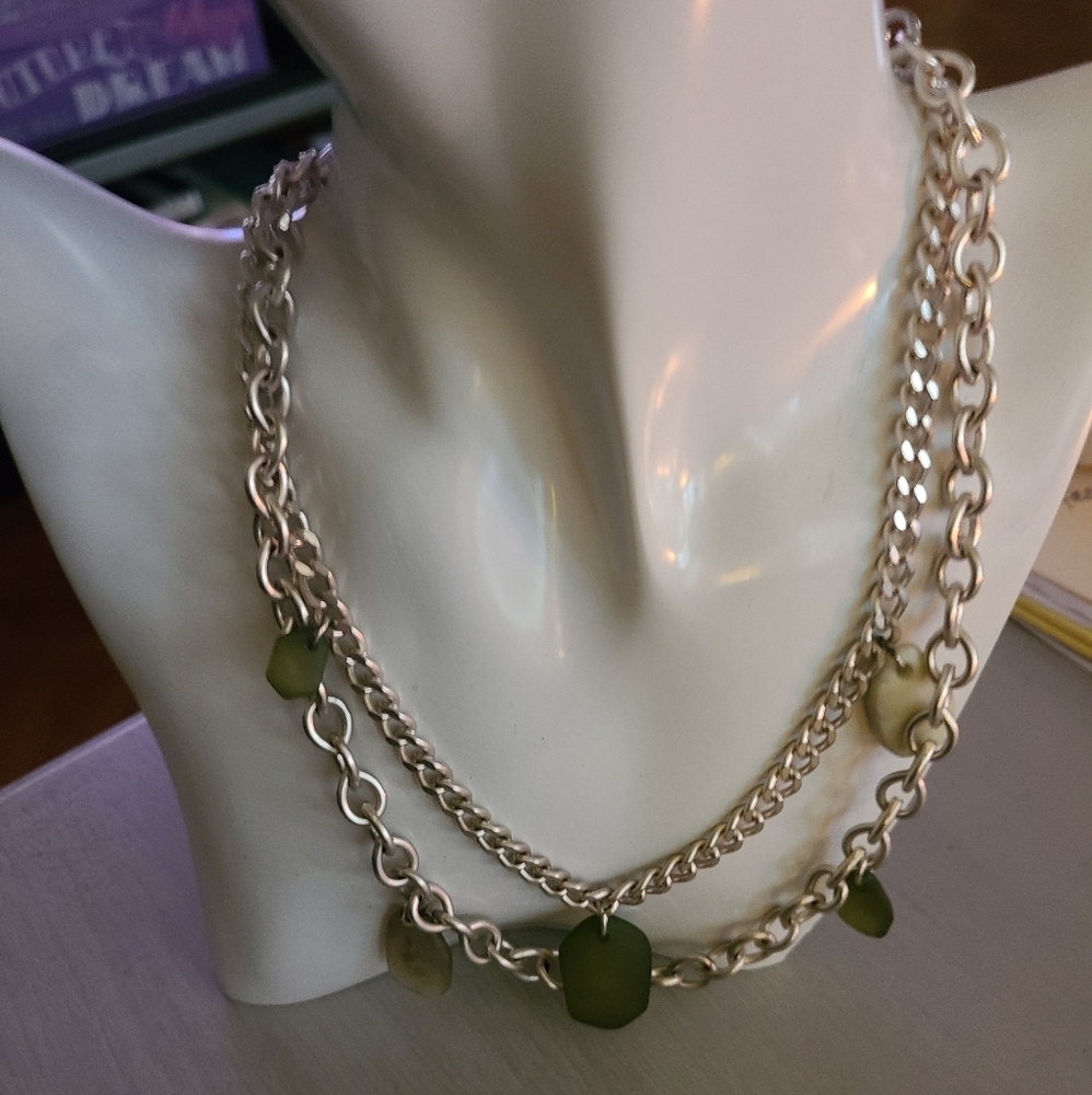 Silver neckpiece - Picture 2 of 2